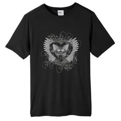 Aesthetic Y2k Fairy Wings Heart Alt Butterfly Grunge Tall Fusion ChromaSoft Performance T-Shirt