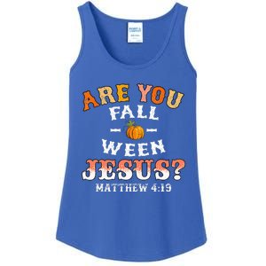 Are You Falloween Jesus Matthew Christian Faith Halloween Ladies Essential Tank