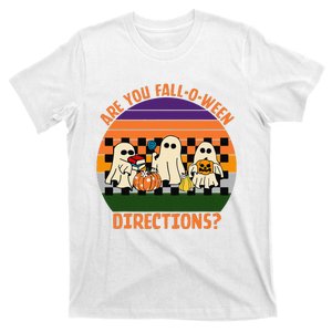 Are You FallOWeen Directions T-Shirt