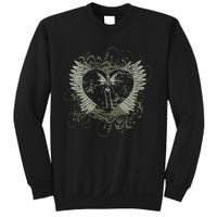 A.esthetic Y.2k f.airy w.ings skeleton alt g.runge Sweatshirt