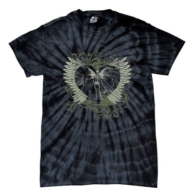 A.esthetic Y.2k f.airy w.ings skeleton alt g.runge Tie-Dye T-Shirt