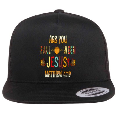 Are You Fall O Ween Jesus Following Christian Halloween Flatbill Hat
