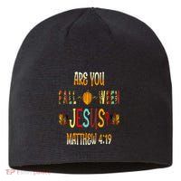 Are You Fall O Ween Jesus Following Christian Halloween Sustainable Beanie