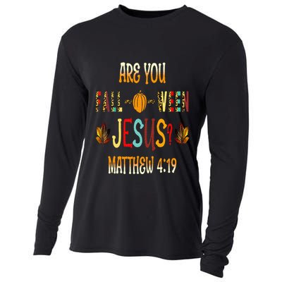 Are You Fall O Ween Jesus Following Christian Halloween Cooling Performance Long Sleeve Crew
