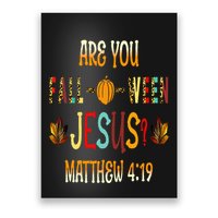 Are You Fall O Ween Jesus Following Christian Halloween Poster