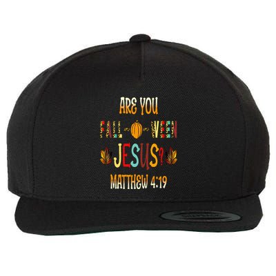 Are You Fall O Ween Jesus Following Christian Halloween Wool Snapback Cap