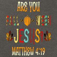 Are You Fall O Ween Jesus Following Christian Halloween Cotton Canvas Backpack