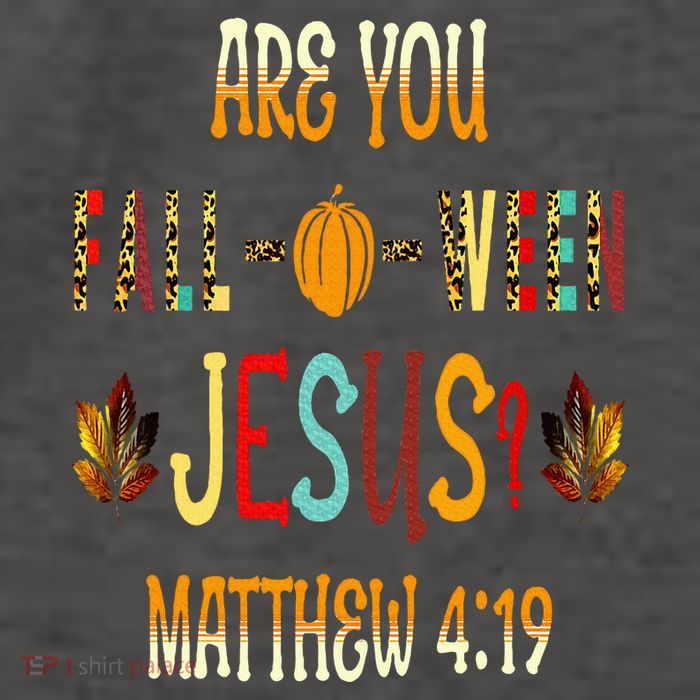 Are You Fall O Ween Jesus Following Christian Halloween Vector Backpack