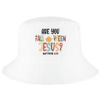 Are You Falloween Jesus Funny Pumpkin Christian Halloween Cool Comfort Performance Bucket Hat