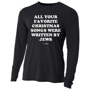 All Your Favorite Christmas Songs Were Written By Jews Cooling Performance Long Sleeve Crew