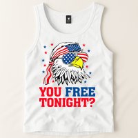 Are You Free Tonight 4th Of July Independence Day Bald Eagle Tank Top
