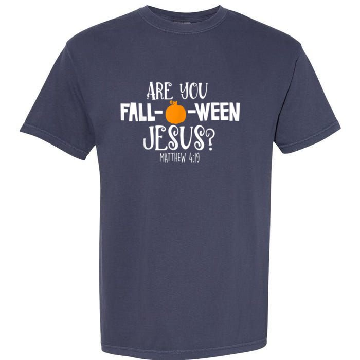 Are You Falloween Jesus Halloween Garment-Dyed Heavyweight T-Shirt