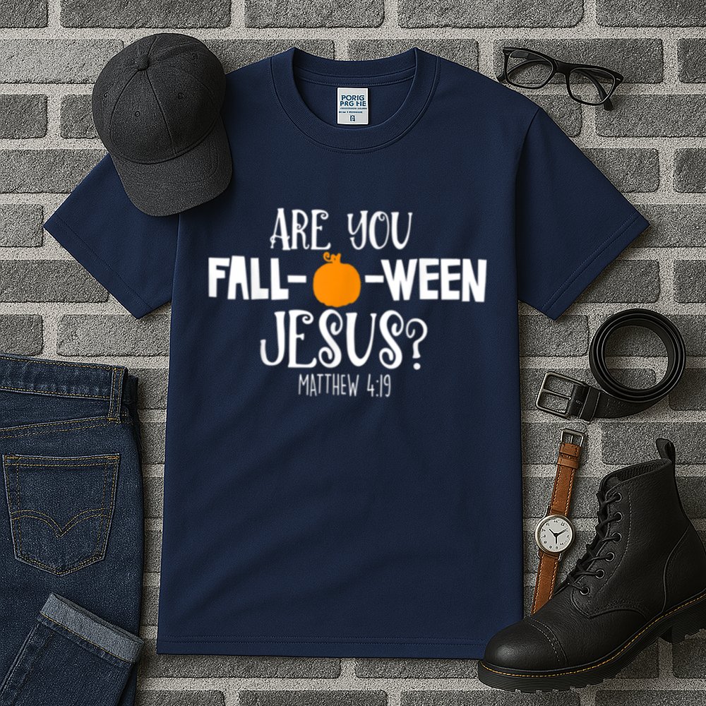 Are You Falloween Jesus Halloween Tall T-Shirt