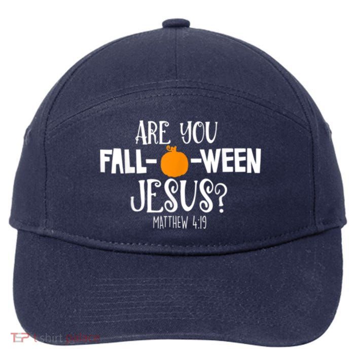 Are You Falloween Jesus Halloween 7-Panel Snapback Hat