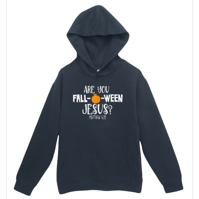 Are You Falloween Jesus Halloween Urban Pullover Hoodie