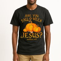 Are You Fall O Ween Jesus Christian Halloween Pumpkin Tall T-Shirt