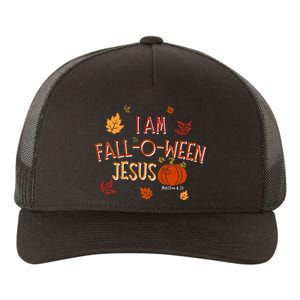 Are You Fall O Ween Jesus Matthew 419 Funny Halloween Gifts Yupoong Adult 5-Panel Trucker Hat