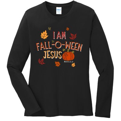 Are You Fall O Ween Jesus Matthew 419 Funny Halloween Gifts Ladies Long Sleeve Shirt