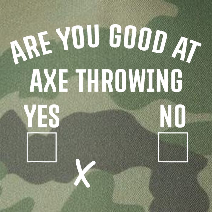Are You Good At Axe Throwing? Legacy Tie Dye Trucker Hat