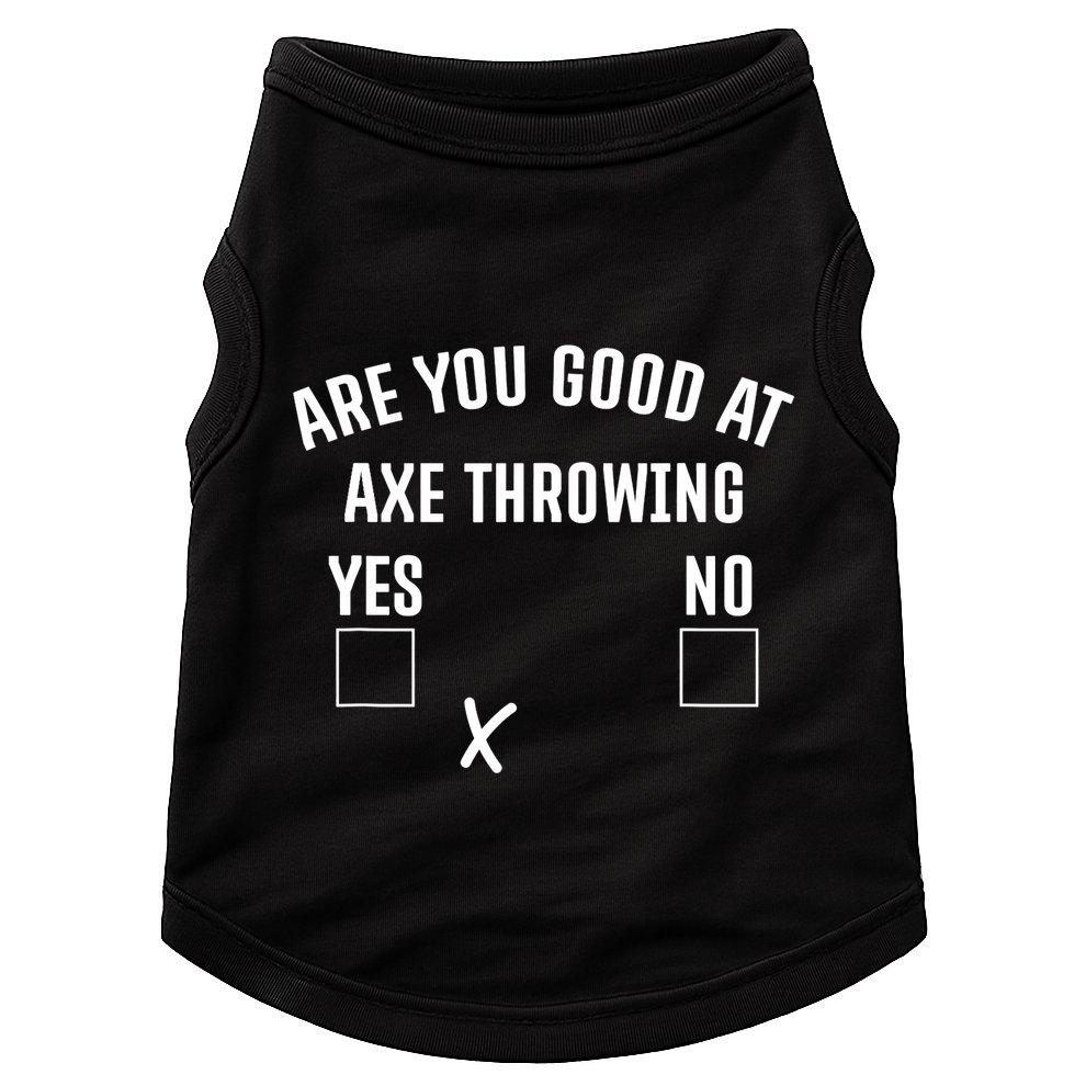 Are You Good At Axe Throwing? Doggie Tank
