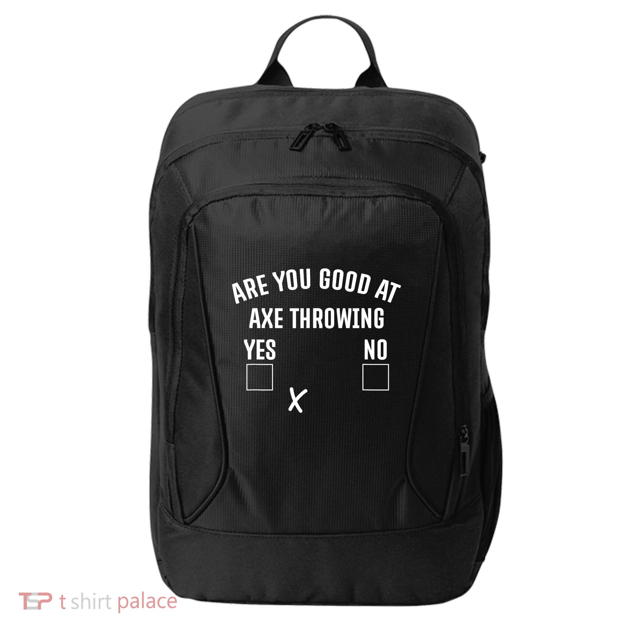 Are You Good At Axe Throwing? City Backpack
