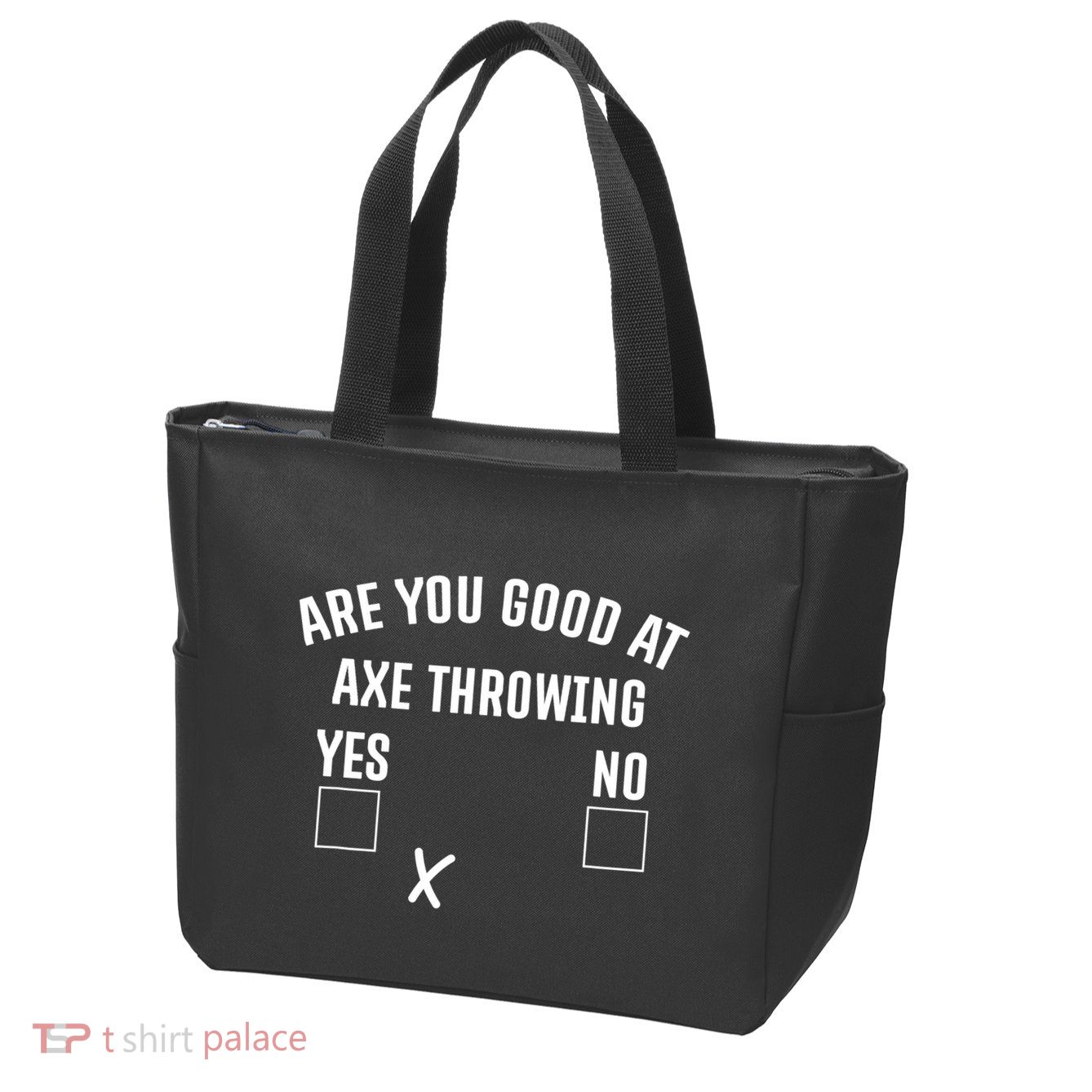 Are You Good At Axe Throwing? Zip Tote Bag