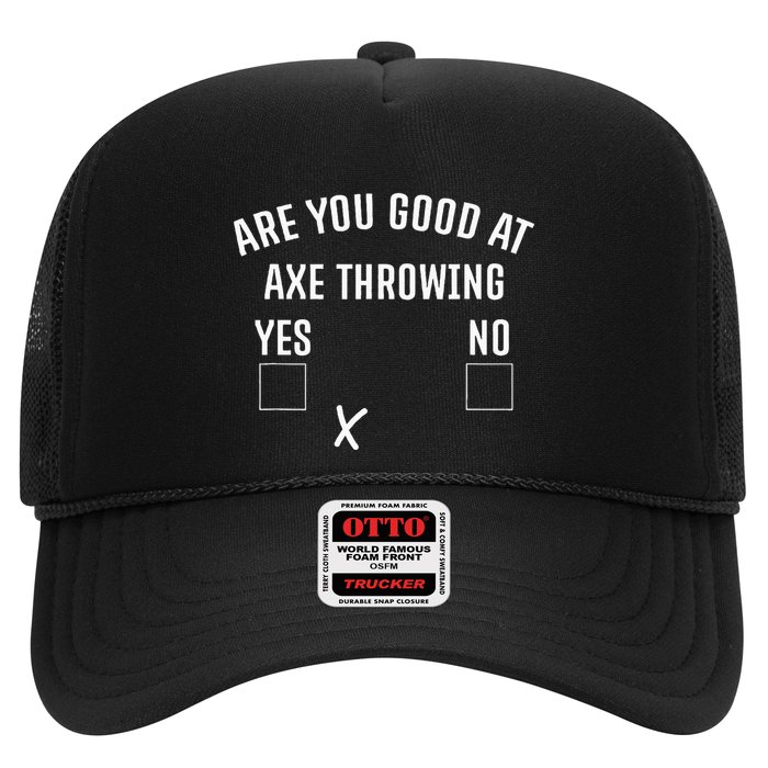Are You Good At Axe Throwing Axe Launcher Hat