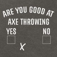 Are You Good At Axe Throwing Axe Launcher Cotton Canvas Backpack