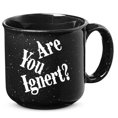 Are You Ignert Funny Humor Saying Sarcastic Jokes 15oz Campfire Ceramic Mug