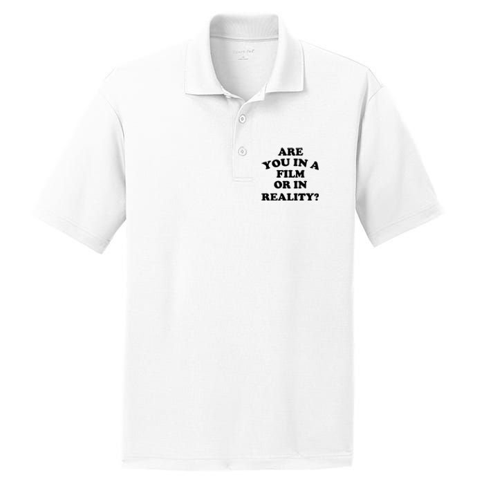 Are You In A Film Or In Reality Funny Movies Quotes PosiCharge RacerMesh Polo