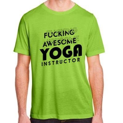 Awesome Yoga Instructor Gift Cute Gift Adult ChromaSoft Performance T-Shirt