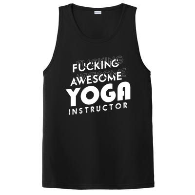 Awesome Yoga Instructor Gift Cute Gift PosiCharge Competitor Tank