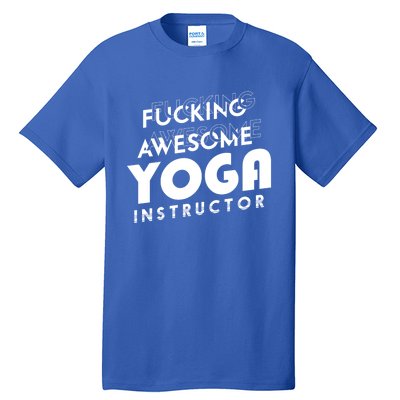 Awesome Yoga Instructor Gift Cute Gift Tall T-Shirt