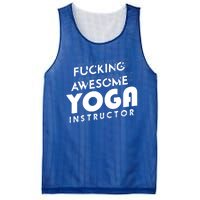 Awesome Yoga Instructor Gift Cute Gift Mesh Reversible Basketball Jersey Tank