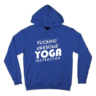 Awesome Yoga Instructor Gift Cute Gift Tall Hoodie