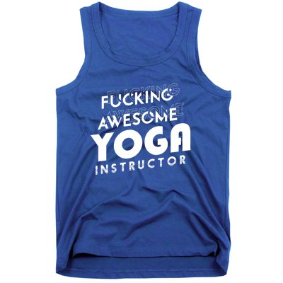 Awesome Yoga Instructor Gift Cute Gift Tank Top