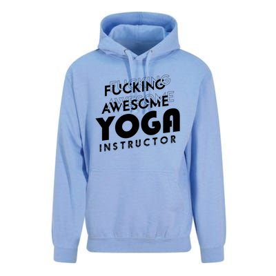 Awesome Yoga Instructor Gift Cute Gift Unisex Surf Hoodie