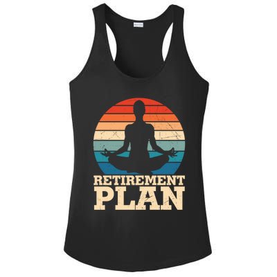 Acro Yoga Is My Retiret Plan Training Pranayama Joga Gift Ladies PosiCharge Competitor Racerback Tank