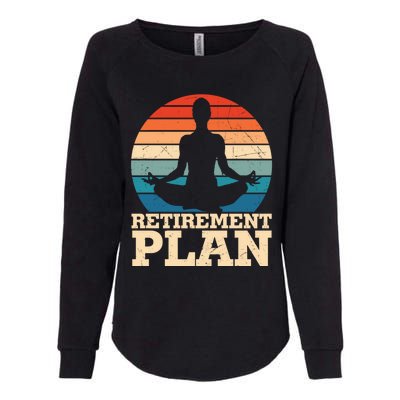 Acro Yoga Is My Retiret Plan Training Pranayama Joga Gift Womens California Wash Sweatshirt