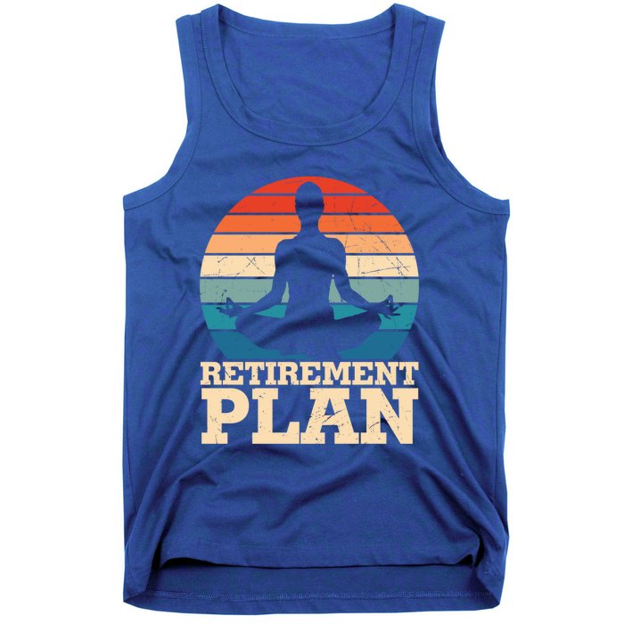 Acro Yoga Is My Retiret Plan Training Pranayama Joga Gift Tank Top