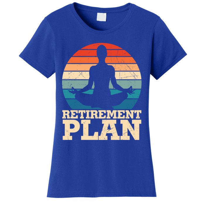 Acro Yoga Is My Retiret Plan Training Pranayama Joga Gift Women's T-Shirt