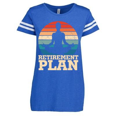 Acro Yoga Is My Retiret Plan Training Pranayama Joga Gift Enza Ladies Jersey Football T-Shirt