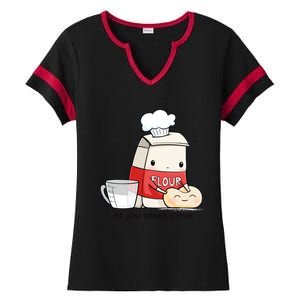 All You Knead Is Love Ladies Halftime Notch Neck Tee