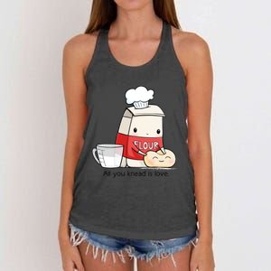 All You Knead Is Love Women's Knotted Racerback Tank