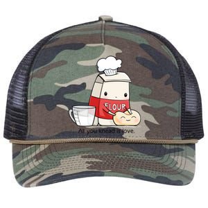 All You Knead Is Love Retro Rope Trucker Hat Cap