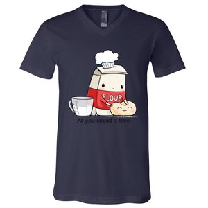 All You Knead Is Love V-Neck T-Shirt