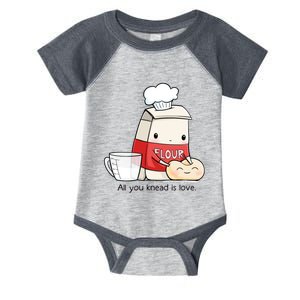 All You Knead Is Love Infant Baby Jersey Bodysuit