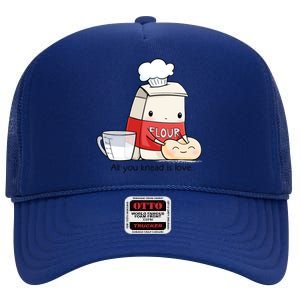 All You Knead Is Love High Crown Mesh Back Trucker Hat