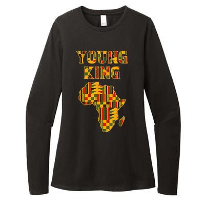 African Young King Womens CVC Long Sleeve Shirt