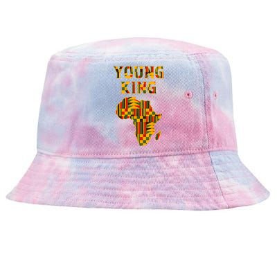 African Young King Tie-Dyed Bucket Hat